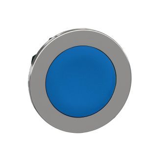 ZB4FH06, Frontelement für Drucktaster ZB4F Ø 30mm, blau, nicht rastend