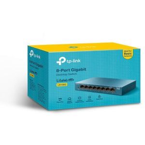 LS108G TP-Link LS108G LiteWave 8-Port Gigabit D