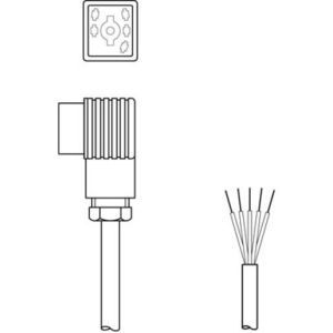 BK7 KB-092- 6000- 5 Anschlussleitung