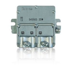 EFV2N 2-fach EasyF-Verteiler 5-2400 MHz VD:  5