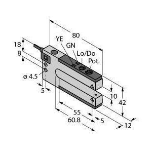 SLM10B6 Opto-Sensor, Gabellichtschranke