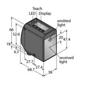 LTF12KC2LDQ Opto-Sensor, Lasermesssystem