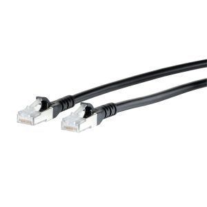 130845C000-E, Patchkabel Cat.6A AWG 26 30,0 m schwarz