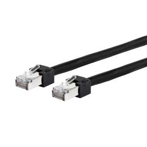 13084U1500-E, Patchkabel Cat.6 Ultraflex500 VoIP AWG 26 1,5 m schwarz