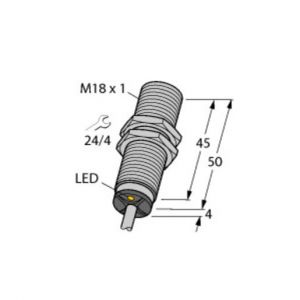 BI8U-M18-AP6X Induktiver Sensor, mit erhöhtem Schaltab