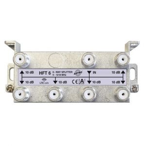 HFT 6, Verteiler 6-Fach 9,2 dB, 5-1200 MHz
