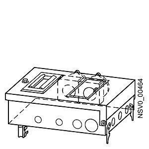 BVP:203151 BD2-AK2M2/2CEE165A163 ABGANGSKASTEN 16A