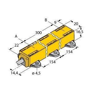 LI300P1-Q17LM1-LIU5X2 Induktiver Linearwegsensor