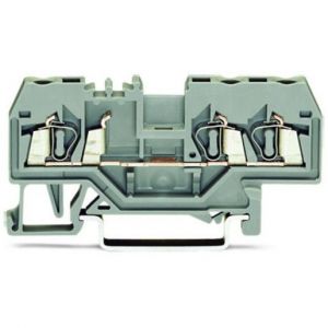 280-672 3-Leiter-Durchgangsklemme2,5 mm²mittig