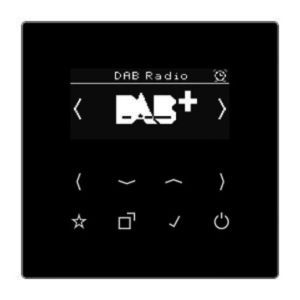 DAB LS SW Smart Radio DAB+, Serie LS, schwarz