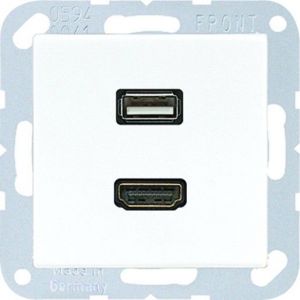 MA A 1163 WW Multimedia-Anschlusssystem HDMI / USB 2.