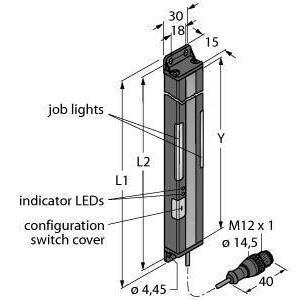 PVA375P6EQ Pick-to-Light, Bestückungssensor, Lichtg