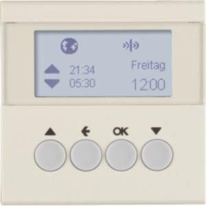 85745182 KNX-Funk Jalou-Uhr quickl S.1 weiß