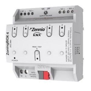 ZCL-ZB4 Zennio ZoningBOX 4, Klimaaktor für Zonen