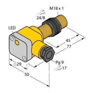 NI10-P18SK-AP6X Induktiver Sensor