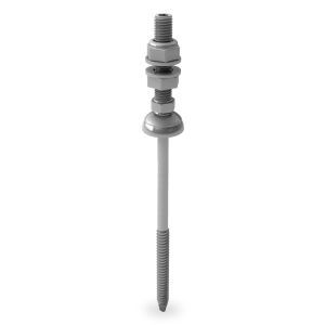 SolidRail SolarFastener 8x85/50 I FZD, Solarbefestiger mit Faserzement Dichtung 8x85/50 für Stahl Unterkonstruktion