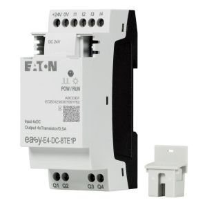 EASY-E4-DC-8TE1P, Ein-/Ausgangserweiterung für easyE4, 24 V DC, Eingänge digital: 4, Ausgänge digital: 4 Transistor, Push-In