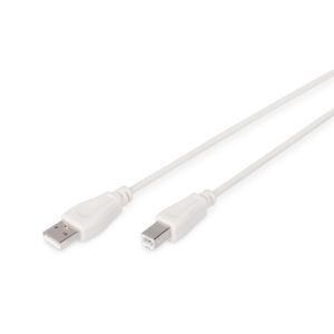 AK-300105-050-E USB 2.0 Anschlusskabel, Typ A - B St/St