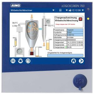 706530/08-3120-23/000,000 Bildschirmschreiber, Eing.: 12 Analog, 1