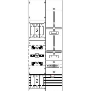 KA4202 KA4202 Mess- und Wandlerfeld H5/B2 vorve