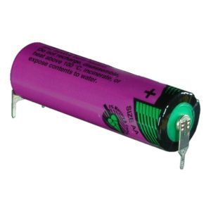 SL760/PT, Li- 3,6V Batterie SL760/PTAA- Zelle, Print 1/2 +/--/Tadiran