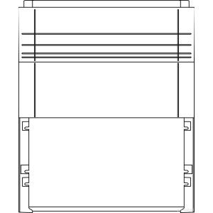 SX512.1 Eingrabsockel S5 X1 950/320 WP/ST/ST RAL