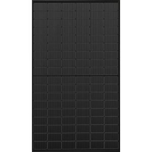 Sapphire 395M108 ful black, Glas Folien Modul; 108 Halb-Zellen; 395 Wp; Rahmen schwarz; Rückseite schwarz; Strukturglas 3,2 mm; 1745 x 1145 x 35 mm, Anschlußstecker MC4