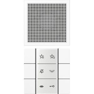 SI AI LS 6 WW Audio-Innenstation, Serie LS, alpinweiß