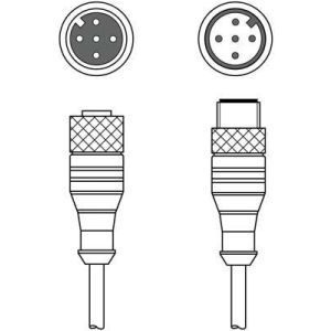 KDS DN-M12-5A-M12-5A-P3-050, Verbindungsleitung