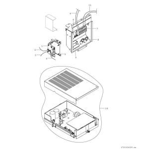 CS3400iAWS 4 OR-S, BOSCH Luft/Wasser-Wärmepumpe Compress, CS3400iAWS 4 OR-S, Split, einphasig, R32