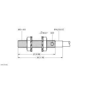 BI1-EG05-RP6X Induktiver Sensor