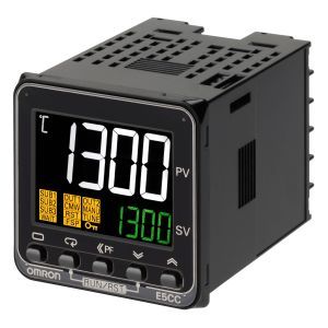 E5CC-CX3D5M-007, Temperaturregler, 1/16 DIN (48 x 48 mm), 0/4–20-mA-Stromausgang, 3 AUX, 2 Ereigniseingänge, dezentraler Einstellpunkt, 24 VAC/DC