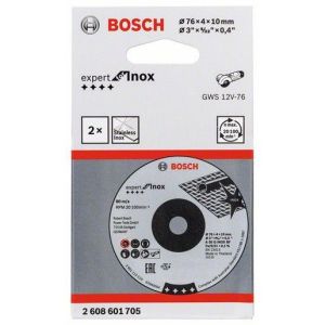 2608601705 EXPERT for Inox 2 Stck. x 76 x 4 x 10 mm