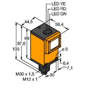 Q45BB6LLPQ6 Opto-Sensor, Reflexionslichtschranke mit