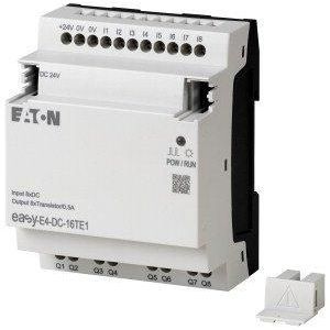 EASY-E4-DC-16TE1, Ein-/Ausgangserweiterung für easyE4, 24 V DC, Eingänge digital: 8, Ausgänge digital: 8 Transistor Schraubklemme