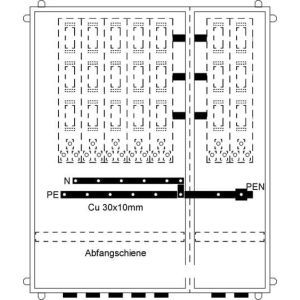 KS877AL, KS877AL Hausanschlussschrank IP31