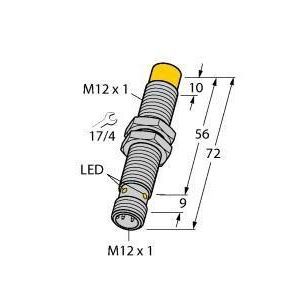 NI8U-M12EE-AP6X-H1141 Induktiver Sensor