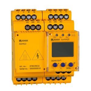 isoHV425W-D4-4 mit AGH422W Isolationsüberwachungsgerät