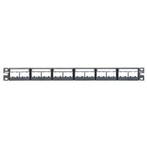 CPPL24WBLY Patchpanel 1HE schwarz