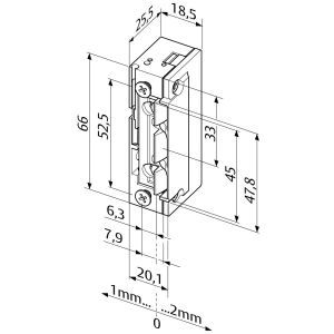 118.53------A71 Elektro-Türöffner