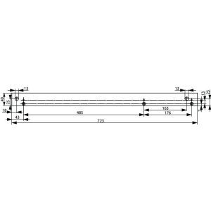 DCA132-----EV1- MONTAGEPLATTE GS G-S KPL. ALUMINIUM NATU