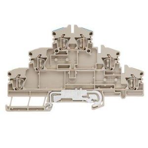 ZDLD 2.5-2N/PE/L/N Mehrstock-Reihenklemme, Zugfederanschlus