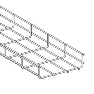 GKX220x60V2A GitterkanalU-Form 220x60mm, 2500mm lang,