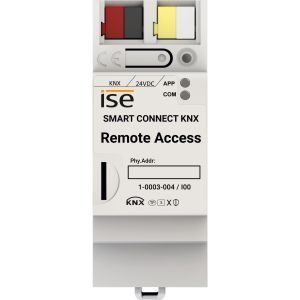 SMART CONNECT KNX REMOTE ACCESS, Fernwartungs und -zugriffsmodul auf KNXKNX/TP, Switch (2xRJ45), 2TE/DU (REG/DRA plus)