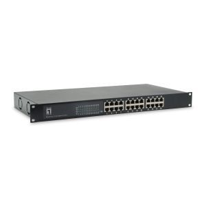 GEP-2421W630, 24-Port Gigabit PoE Switch, 802.3at/af PoE, 630W