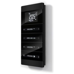 1157-01-sw MeTa® KNX Premium, schwarz eloxiert