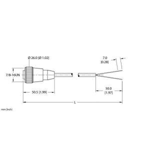 RKM 20-10M Versorgungsleitung, Anschlussleitung