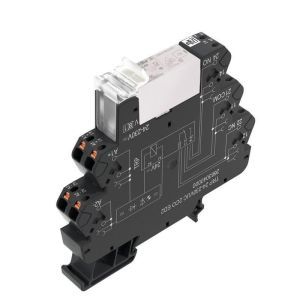 TRP 24-230VUC 1CO 16A ED2 Relaiskoppler, 24?230 V UC ±10 %, LED gr