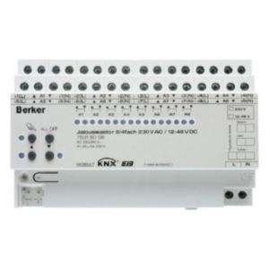 75318008 Jalousieaktor 8f 230V 4f 12-48V REG KNX