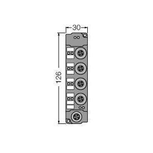 JBBS-57-E411 Passiv-Verteiler, CANopen/DeviceNet Vert